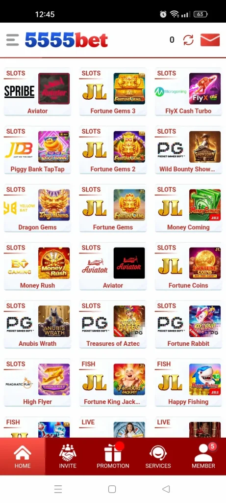 5555Bet Game